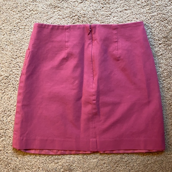 Loft Pink Pocket Skirt Lined - Picture 7 of 7
